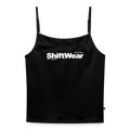 SHIFT Top mit Spaghettiträgern - Schwarz