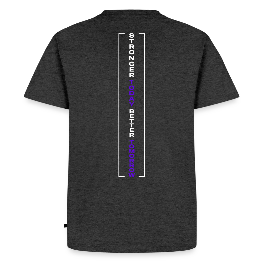 Männer Premium T-Shirt - Anthrazit meliert