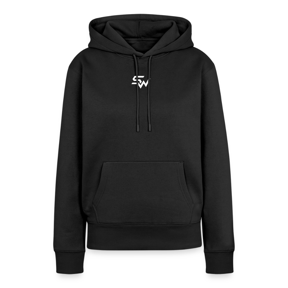 Frauen Premium Hoodie - Schwarz