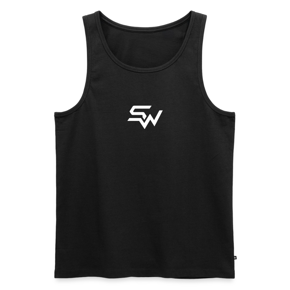 Männer Premium Tank Top - Schwarz