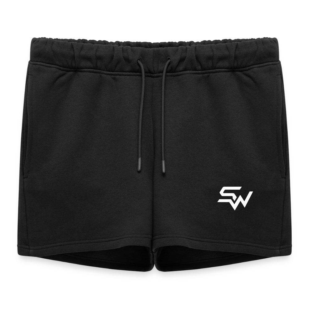 Frauen Premium Organic Sweatshorts - Schwarz