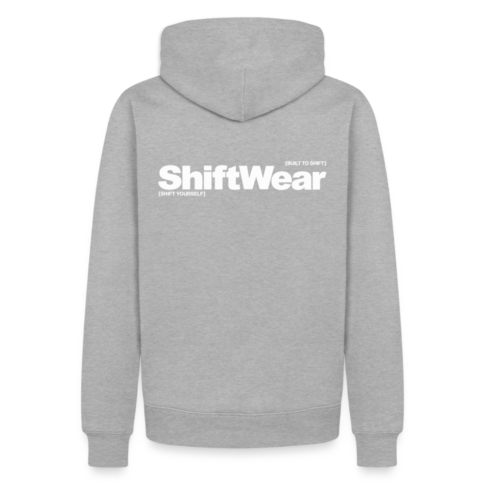 SHIFT Premium Hoodie - Grau meliert