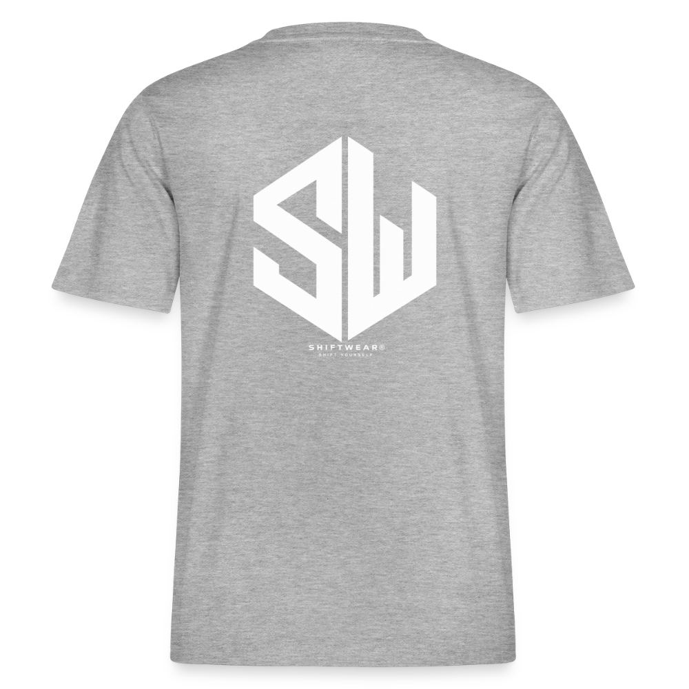 SHIFT Relaxed Fit Tee - Grau meliert