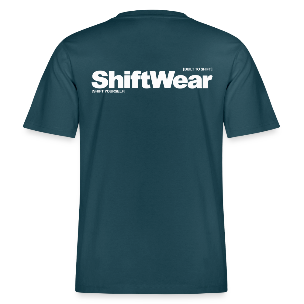 SHIFT Relaxed Fit Tee - Dunkles Petrol