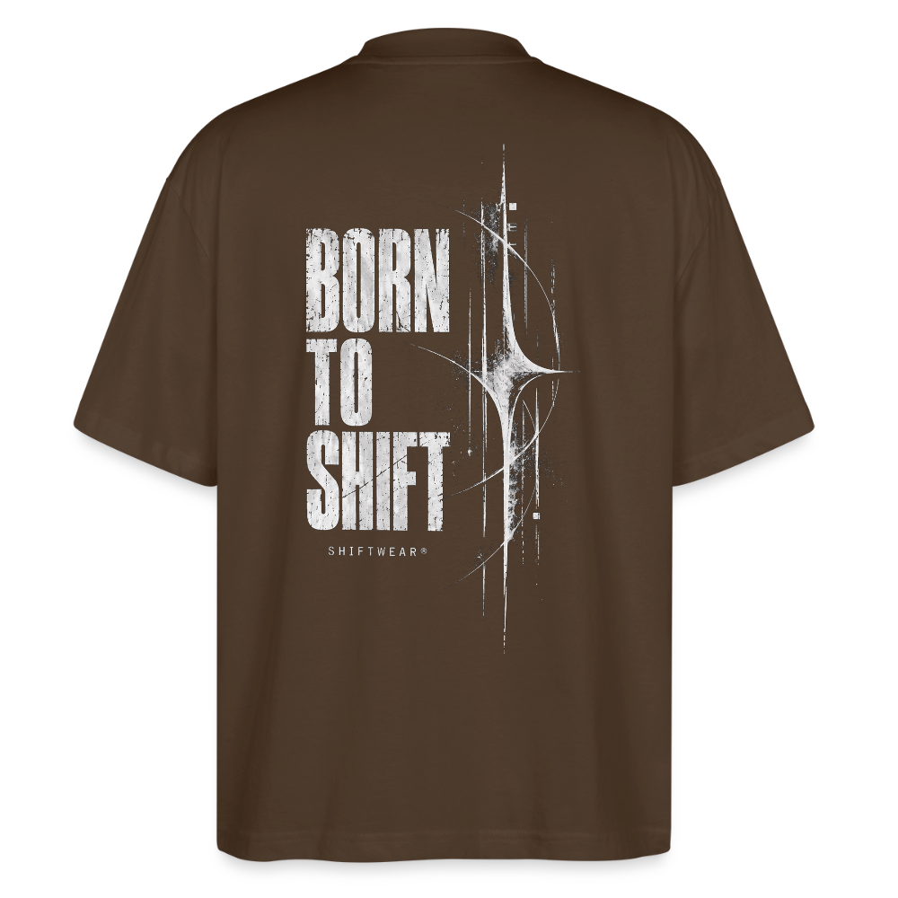 SHIFT Oversized Tee - Dunkelbraun