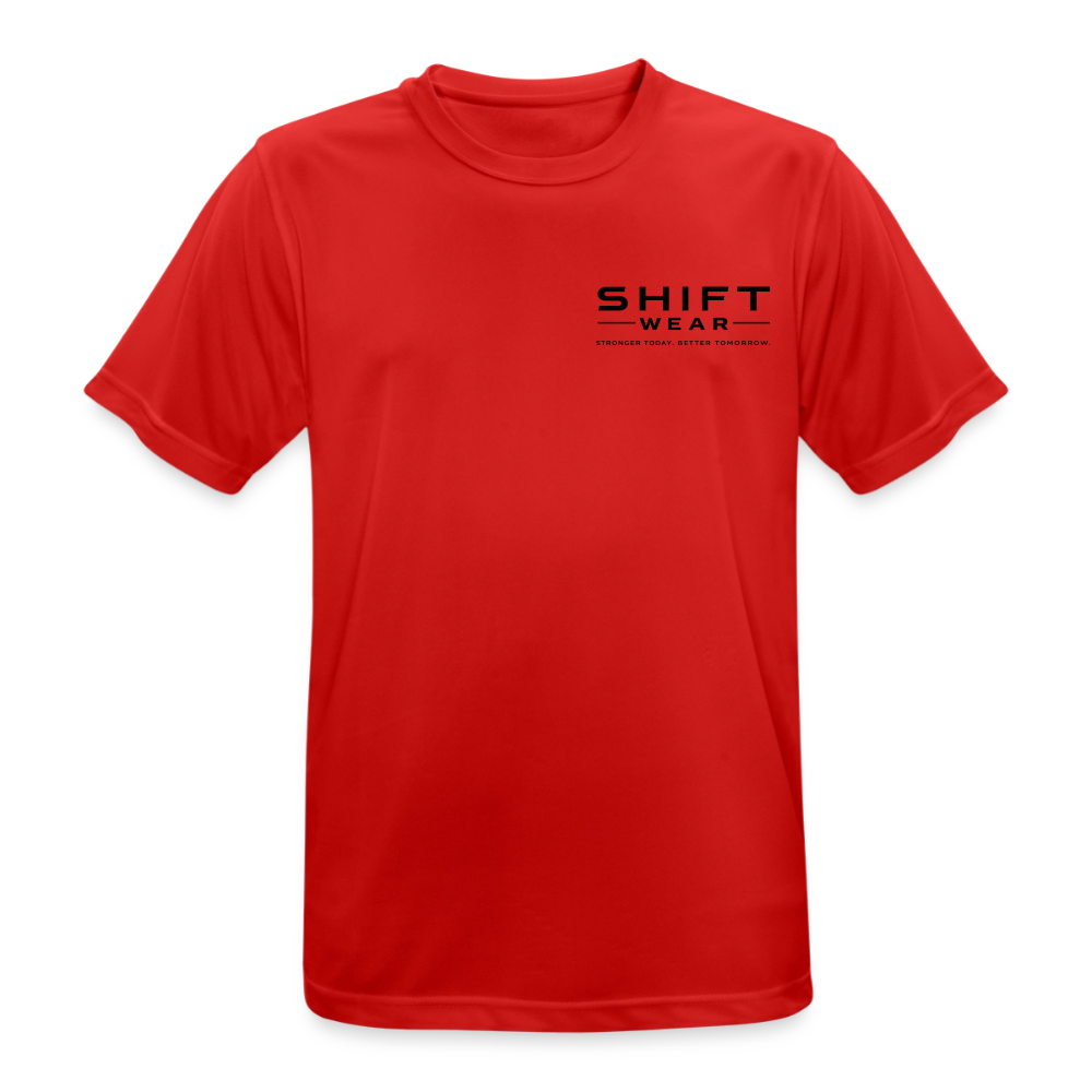 Männer T-Shirt atmungsaktiv - Rot