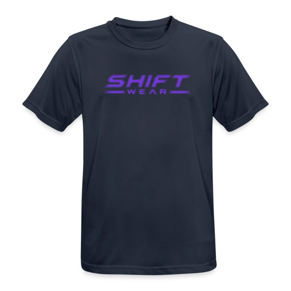 Männer T-Shirt atmungsaktiv - Dunkelnavy