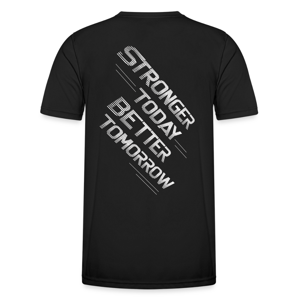 Männer Funktions-T-Shirt - Schwarz