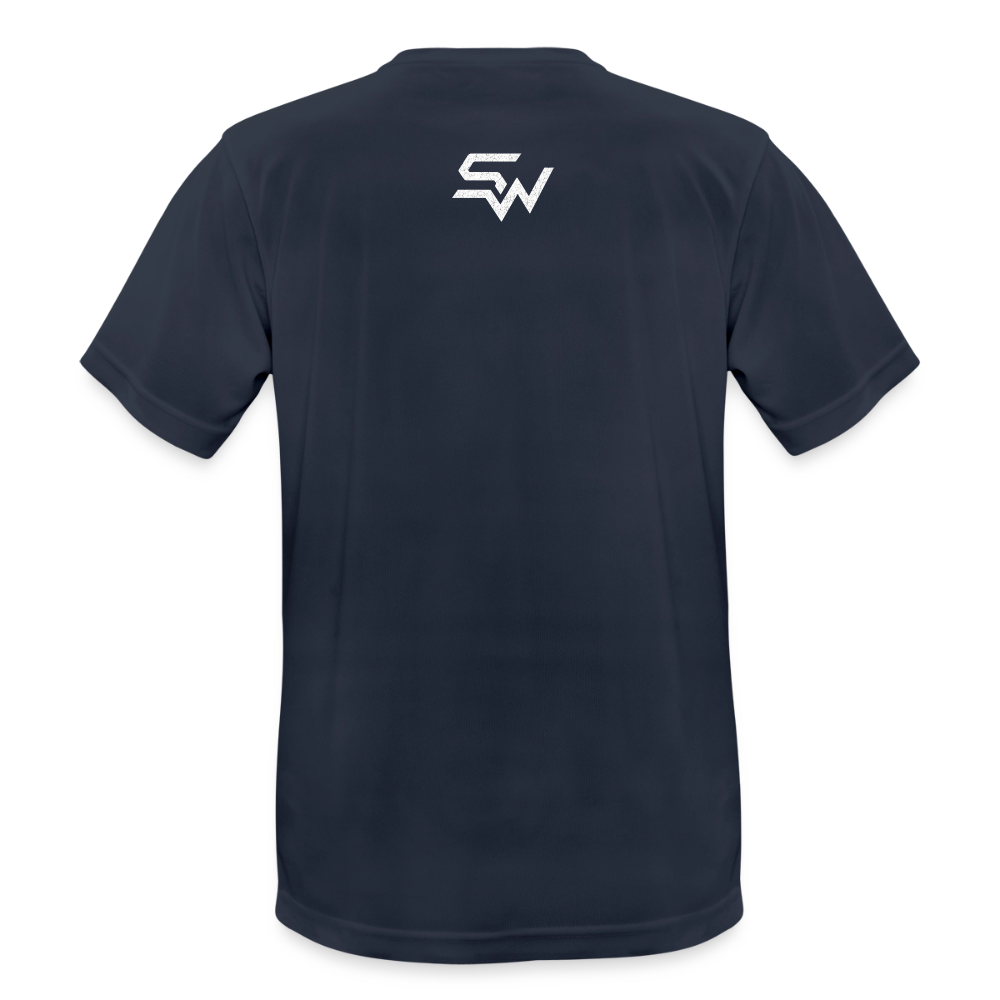 Männer T-Shirt atmungsaktiv - Dunkelnavy