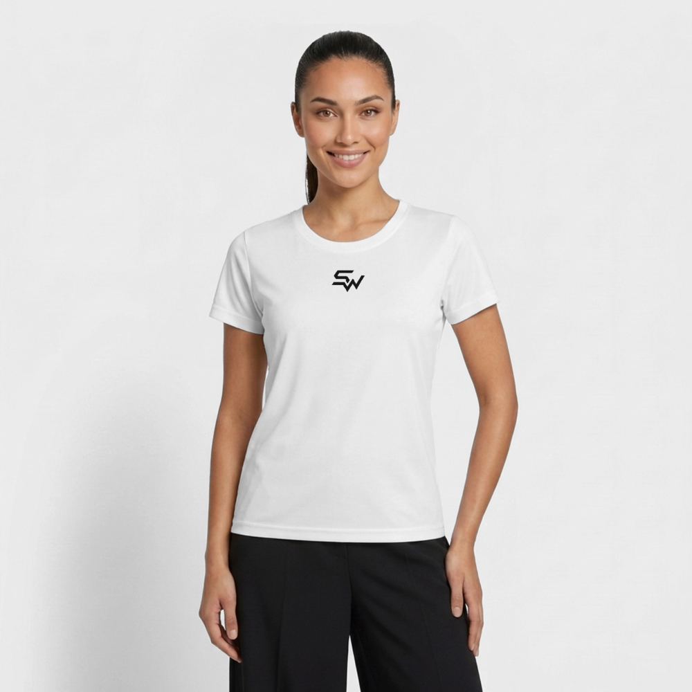 Frauen Funktions-T-Shirt - Weiß