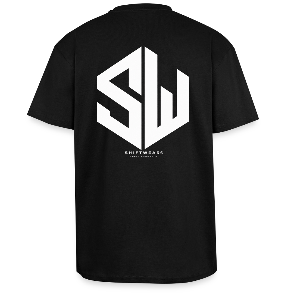 SHIFT Oversized Heavyweight Tee - Schwarz