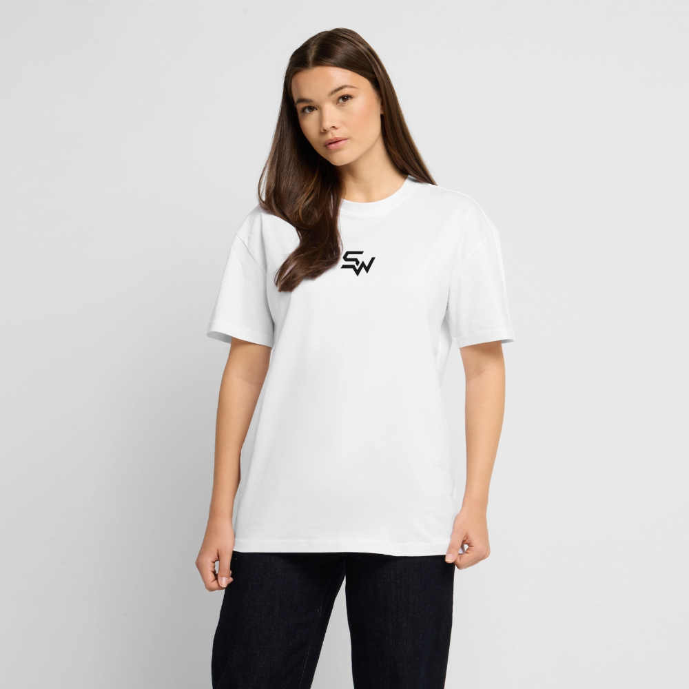 Oversized Heavyweight Unisex T-Shirt - Weiß
