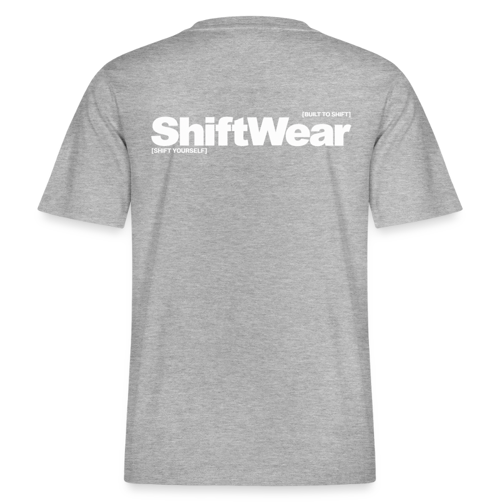 SHIFT Relaxed Fit Tee - Grau meliert