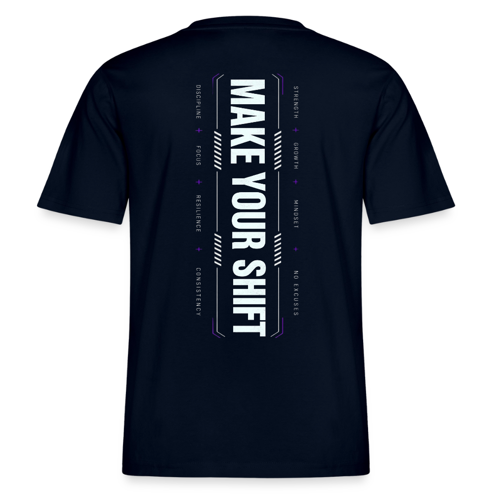 RELAXED FIT Unisex Organic T-Shirt - Navy