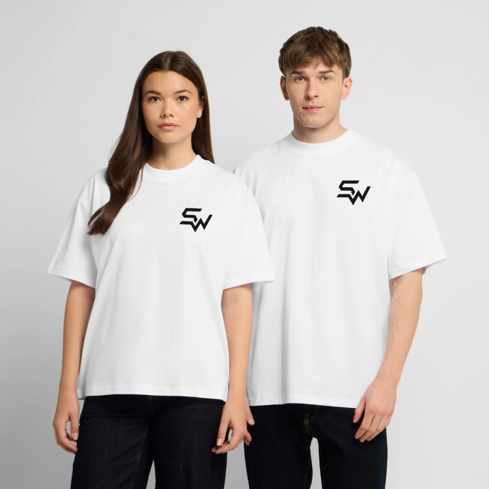 Oversized Heavyweight Unisex T-Shirt - Weiß