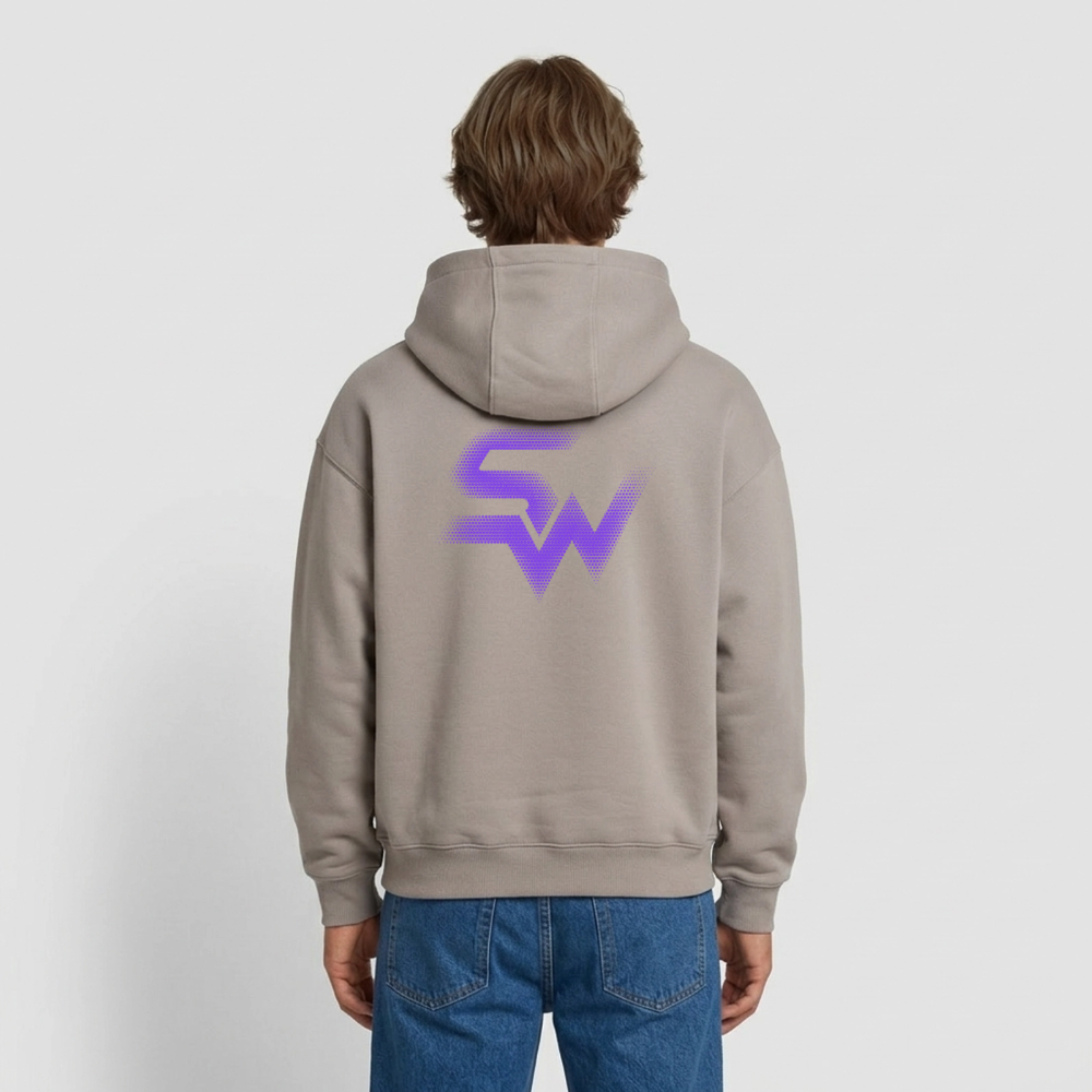 SHIFT Oversized Heavyweight Hoodie - Taupe