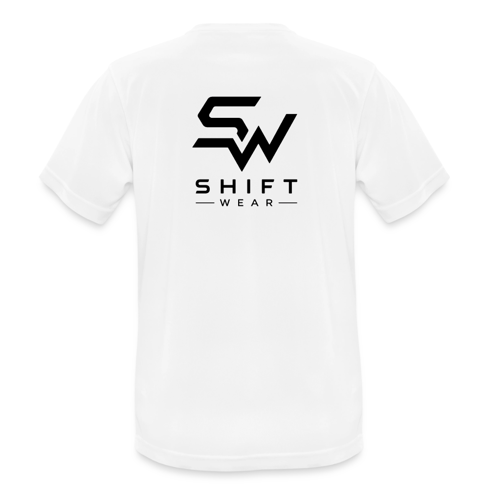 Männer T-Shirt atmungsaktiv - Weiß