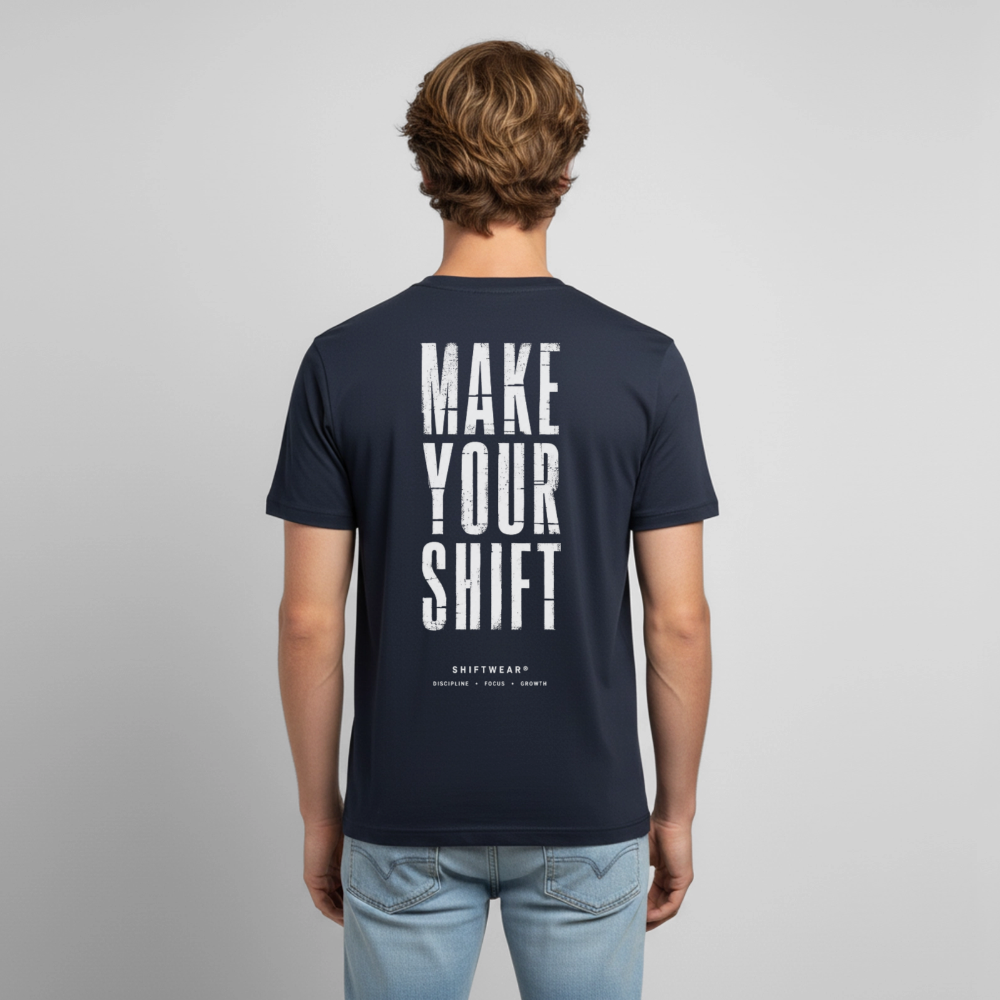 Männer T-Shirt atmungsaktiv - Dunkelnavy