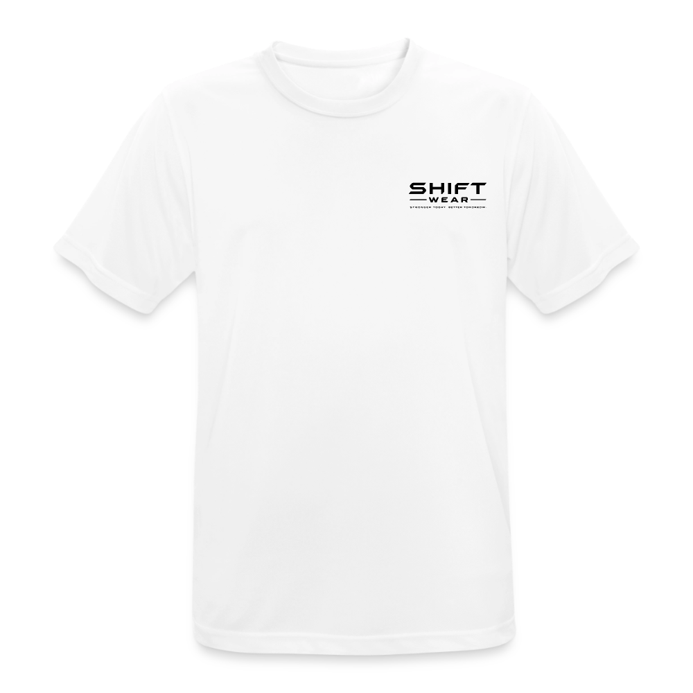 Männer T-Shirt atmungsaktiv - Weiß
