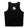 SHIFT Cropped Tank Tee - Schwarz