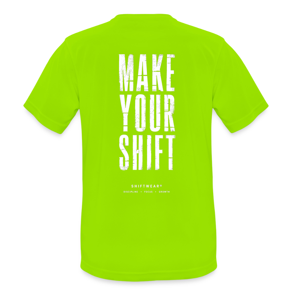 SHIFT Active Tee - Neongrün