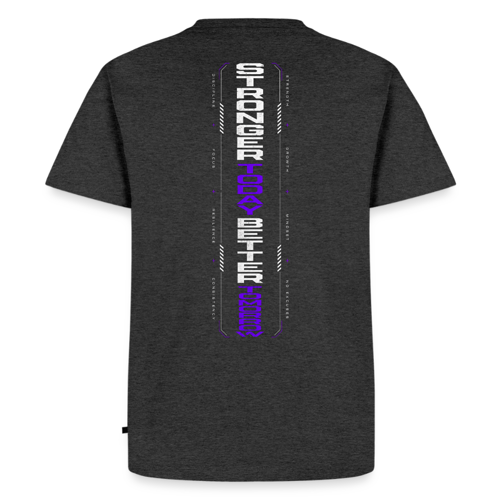 Männer Premium T-Shirt - Anthrazit meliert