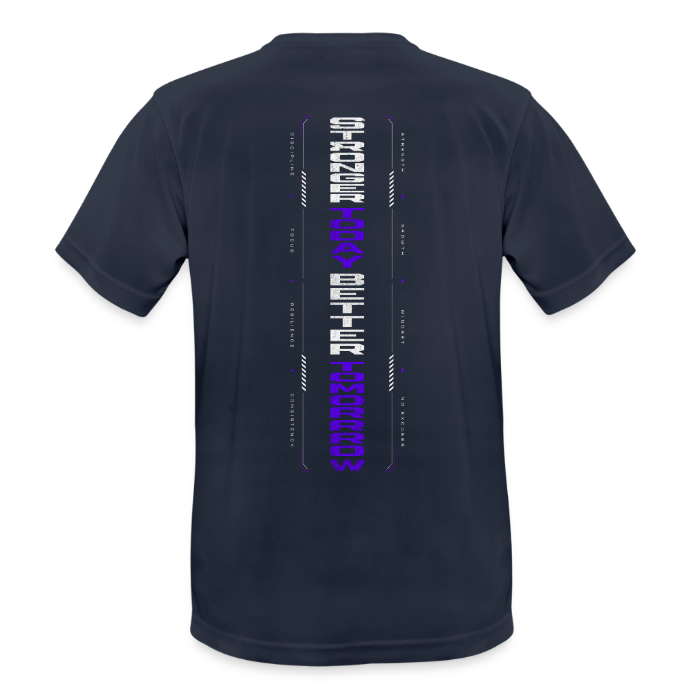 Männer T-Shirt atmungsaktiv - Dunkelnavy