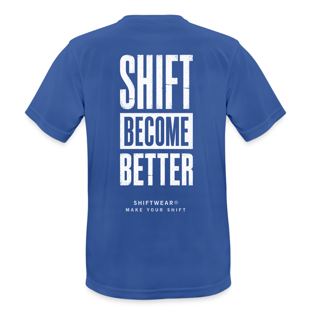 Männer T-Shirt atmungsaktiv - Royalblau