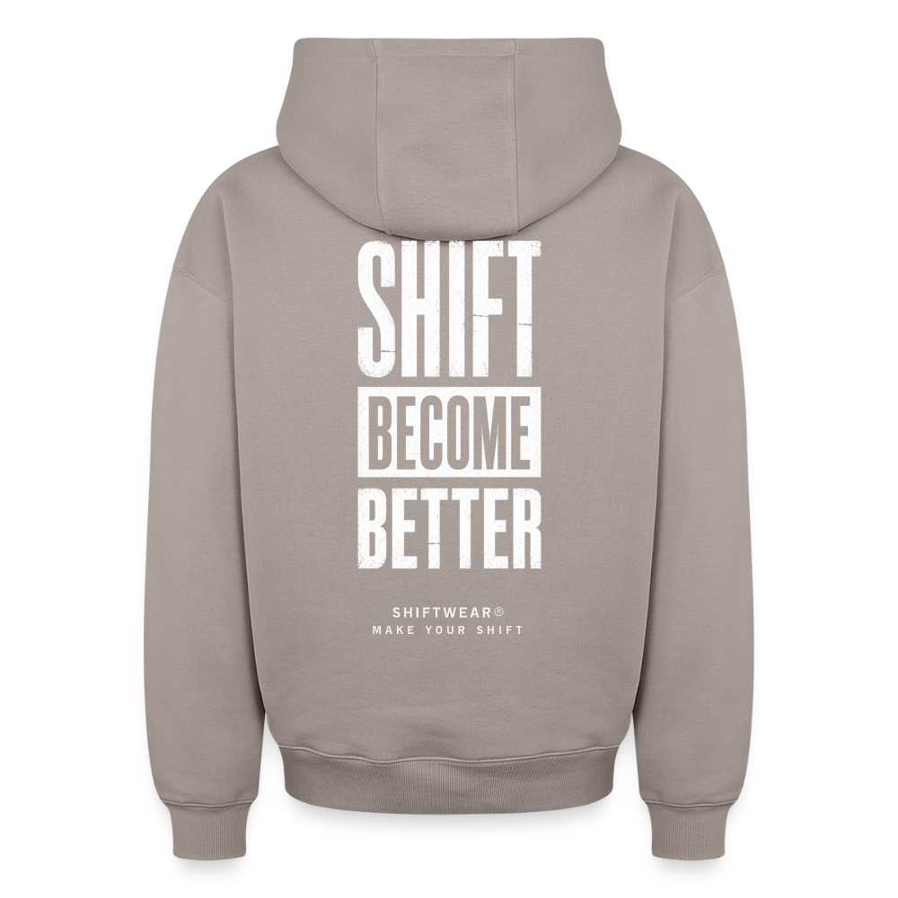 SHIFT Oversized Heavyweight Hoodie - Taupe