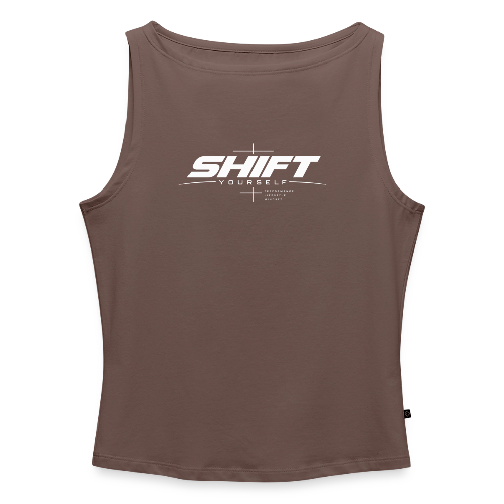 SHIFT Tank Top U-Ausschnitt - Dunkles Taupe