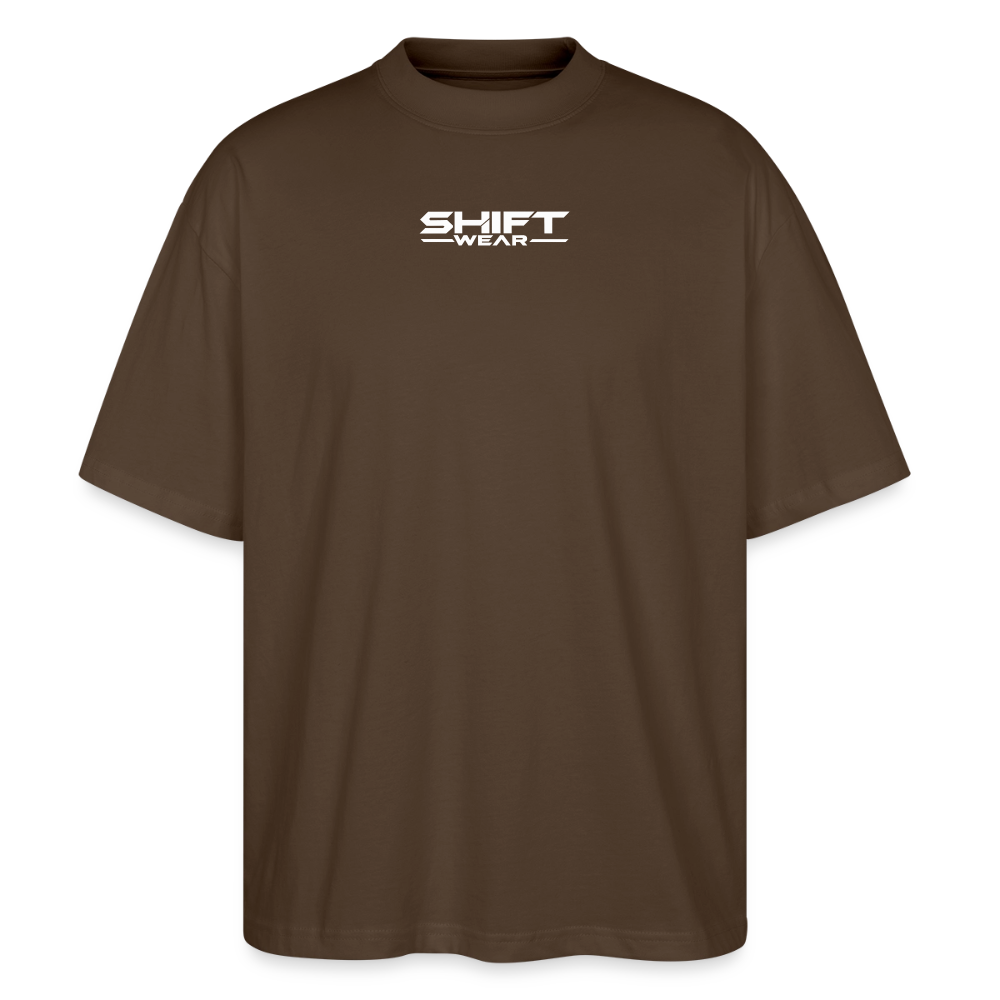 SHIFT Oversized Tee - Dunkelbraun