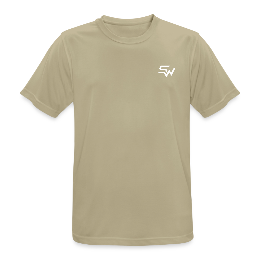 Männer T-Shirt atmungsaktiv - Sandbeige