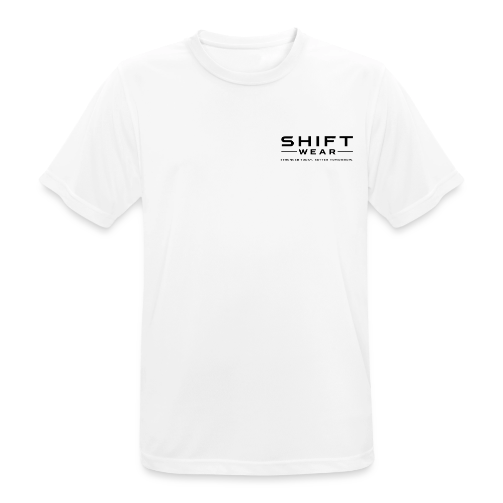 Männer T-Shirt atmungsaktiv - Weiß