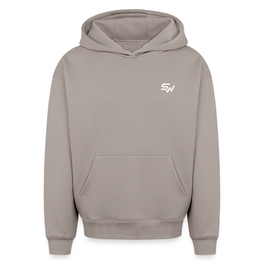 Männer Oversized Hoodie - Taupe