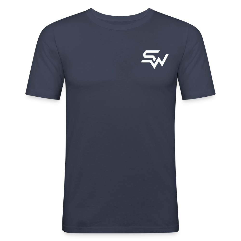 Männer Slim Fit T-Shirt - Navy