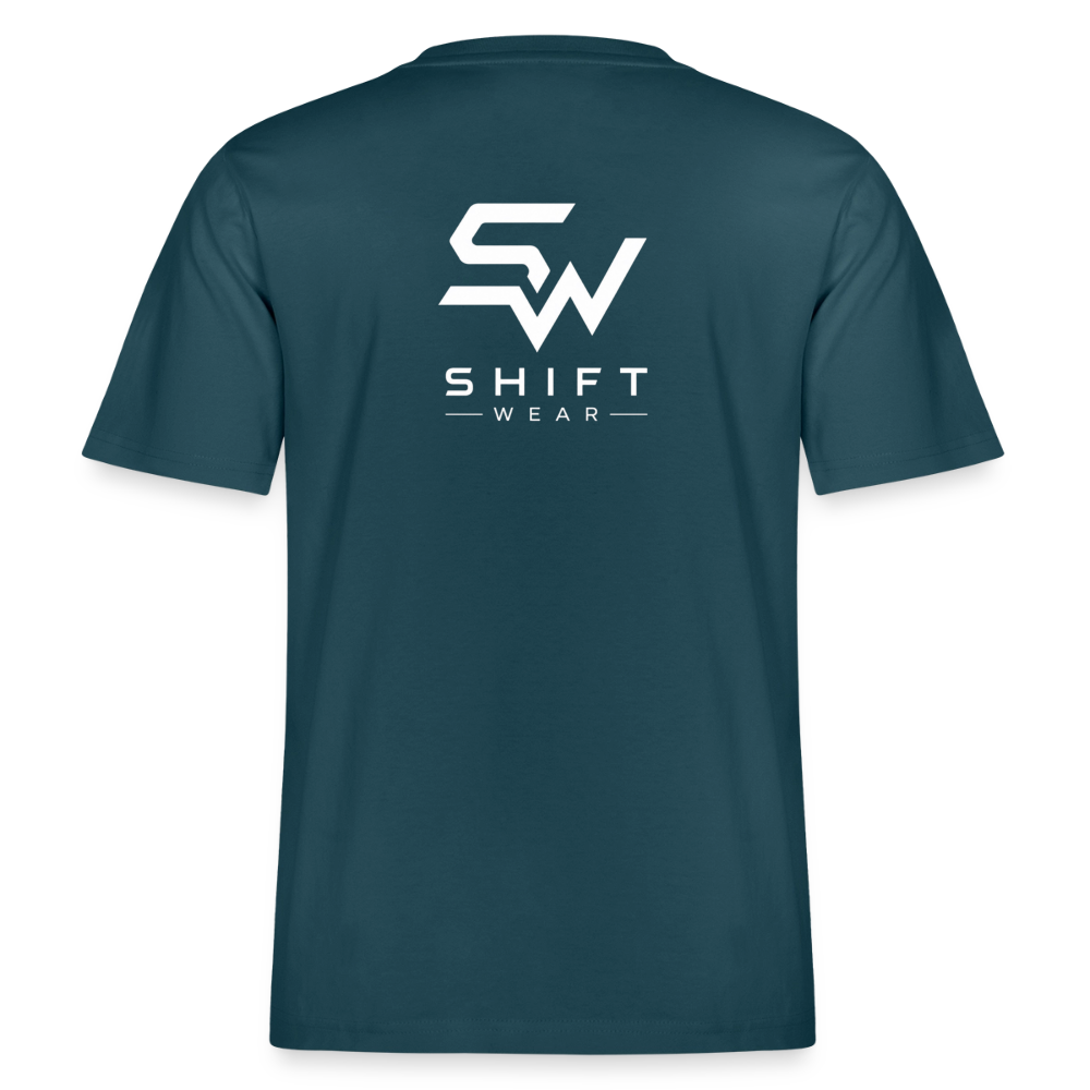RELAXED FIT Unisex Organic T-Shirt - Dunkles Petrol