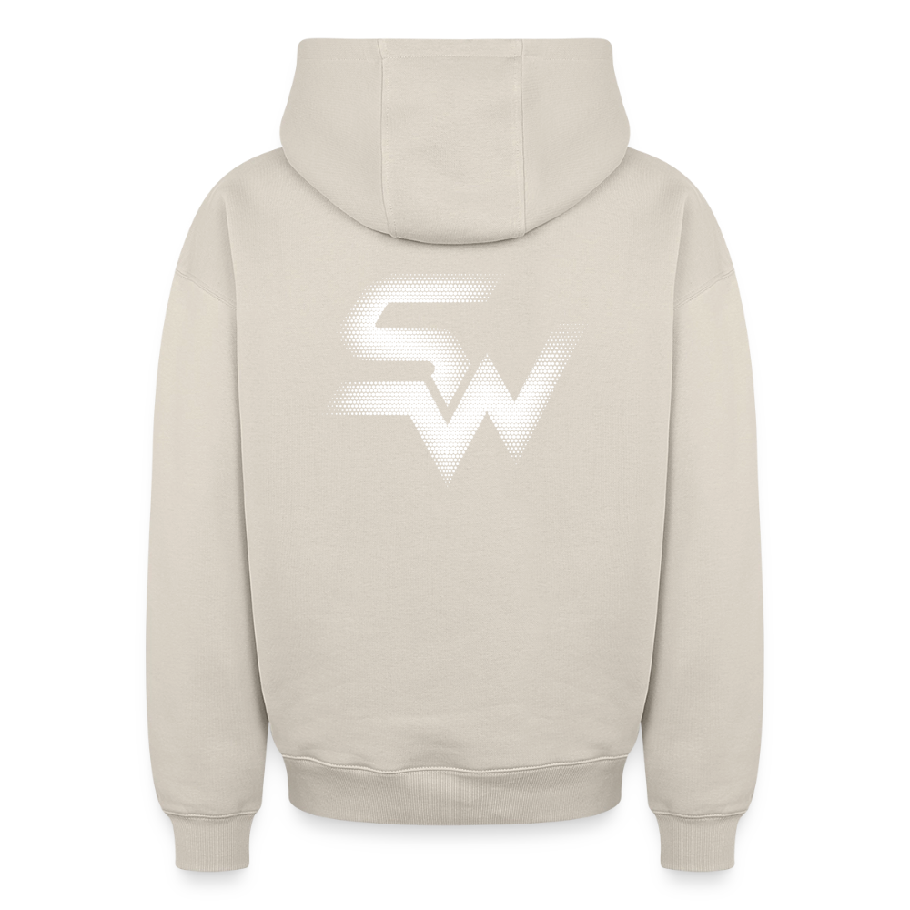 SHIFT Oversized Heavyweight Hoodie - Beige