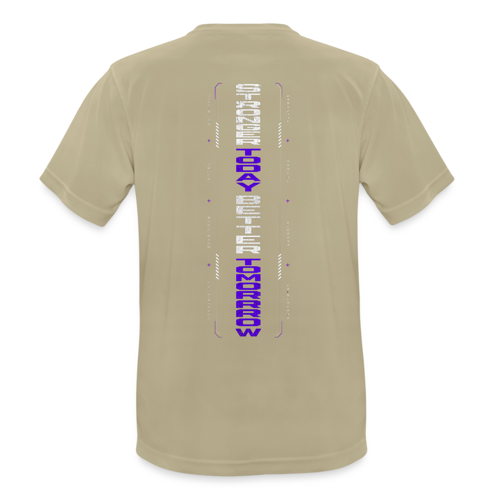 Männer T-Shirt atmungsaktiv - Sandbeige