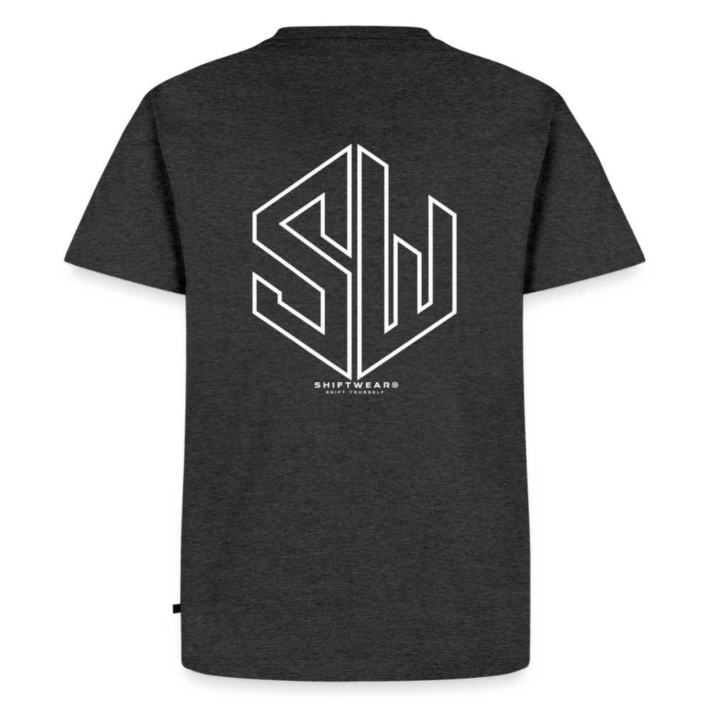SHIFT Essential Tee - Anthrazit meliert