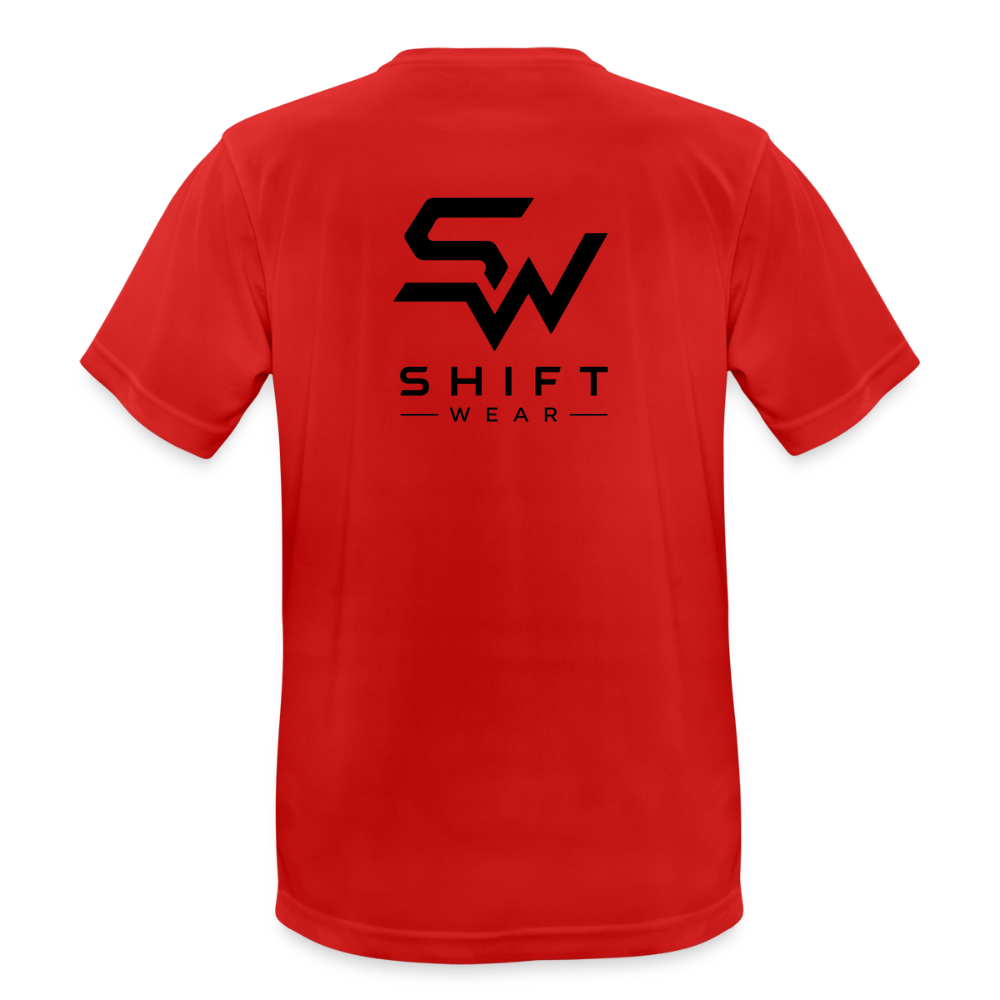 Männer T-Shirt atmungsaktiv - Rot