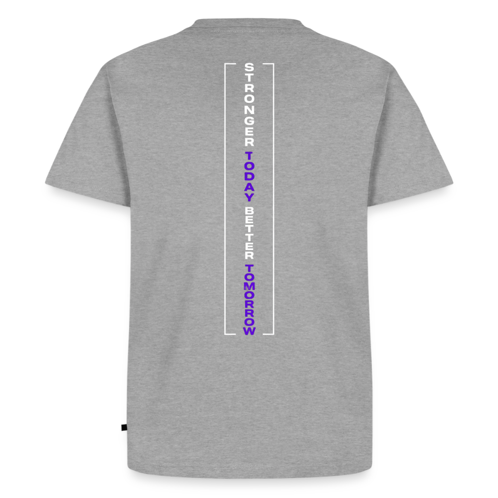 Männer Premium T-Shirt - Grau meliert