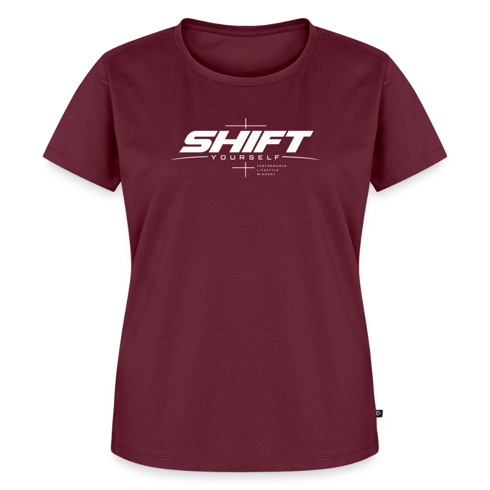 SHIFT Essential Tee - Burgunderrot