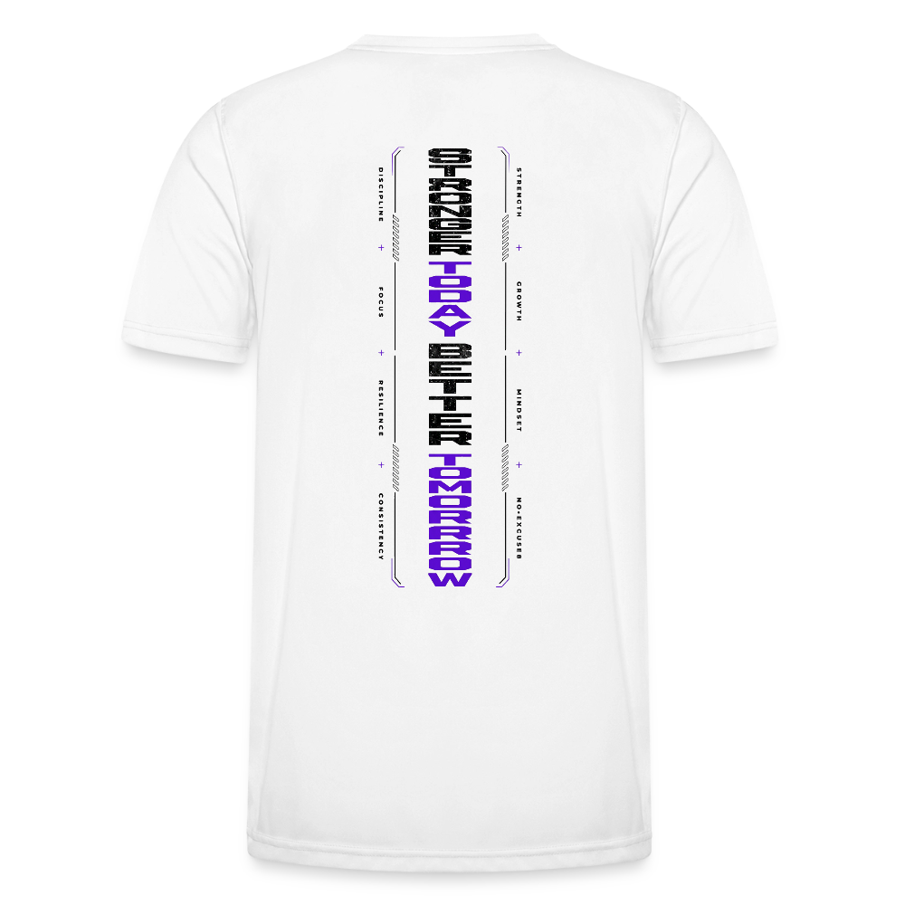 Männer Funktions-T-Shirt - Weiß