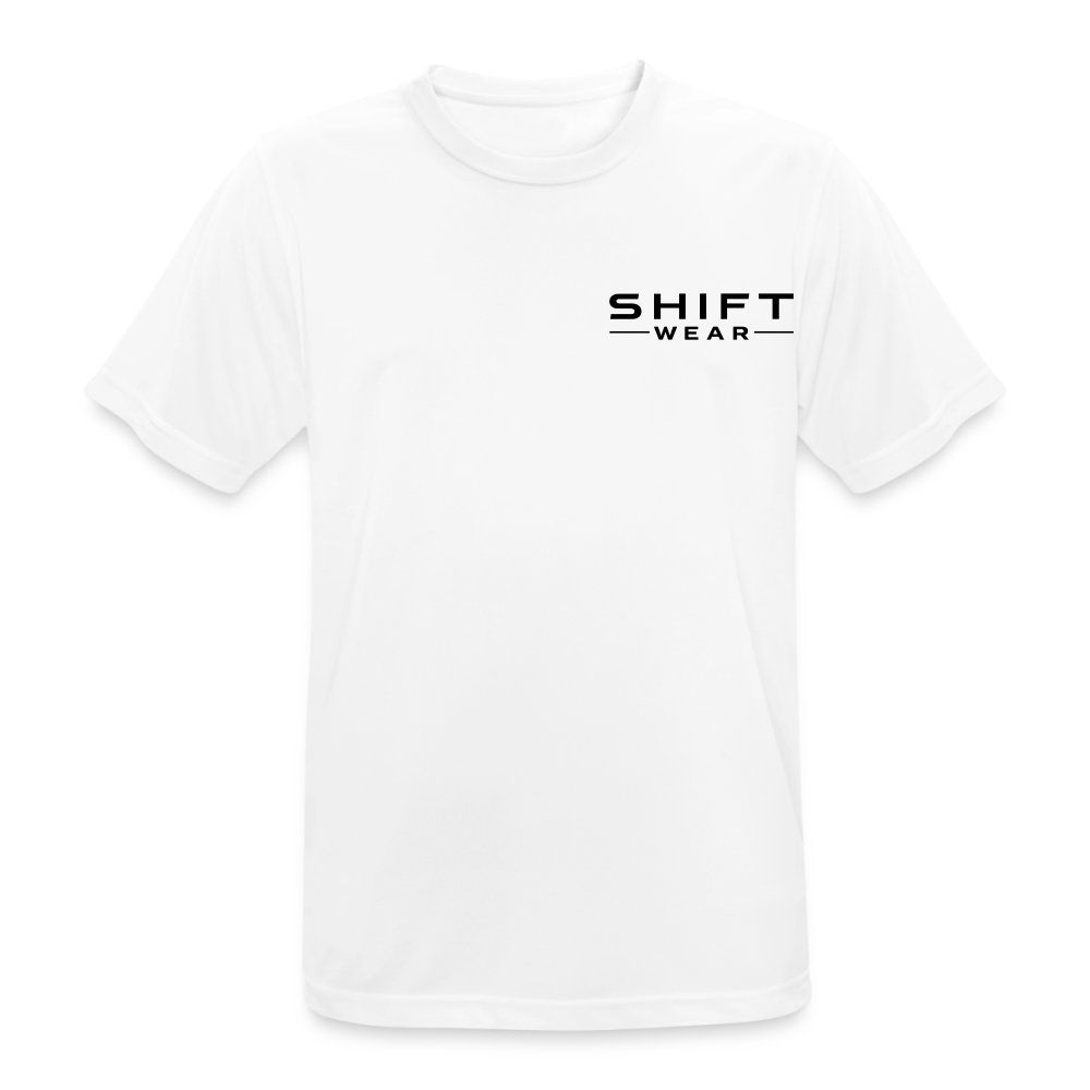 Männer T-Shirt atmungsaktiv - Weiß