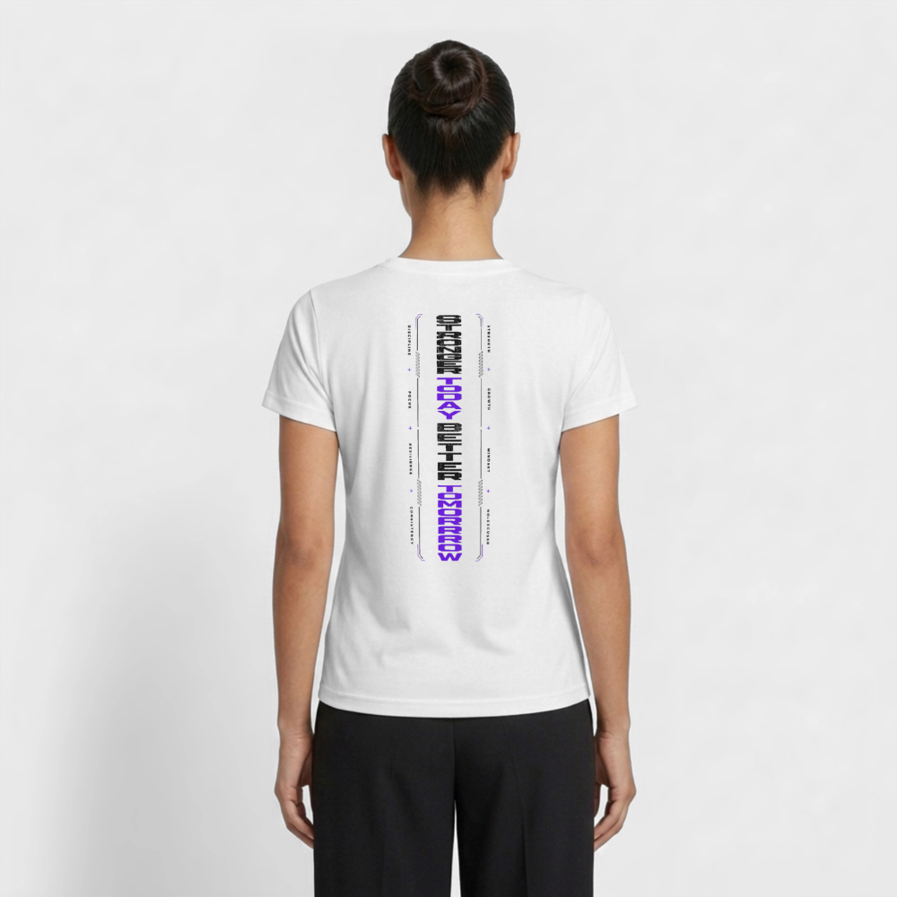 Frauen Funktions-T-Shirt - Weiß