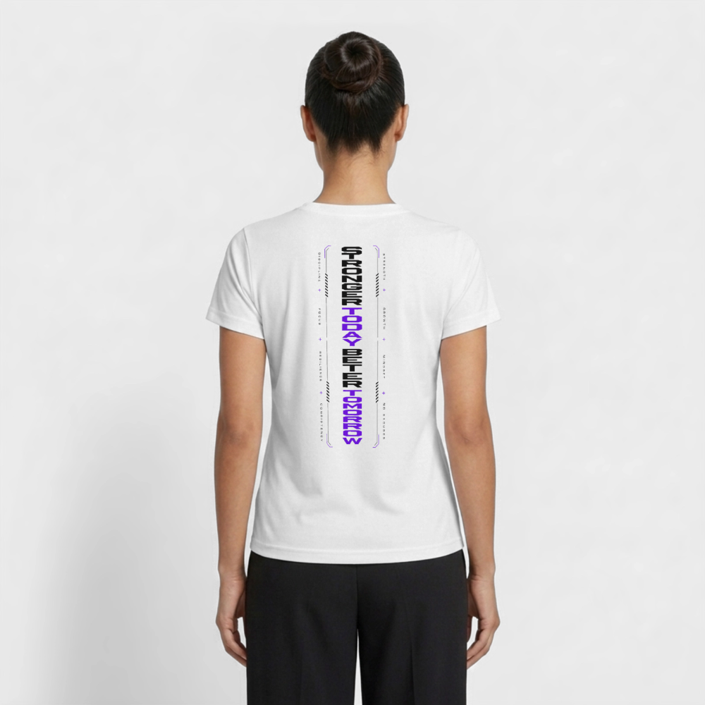 Frauen Funktions-T-Shirt - Weiß