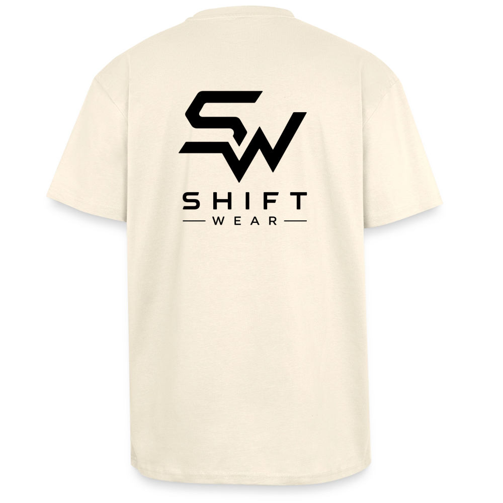 Oversized Heavyweight Unisex T-Shirt - Creme