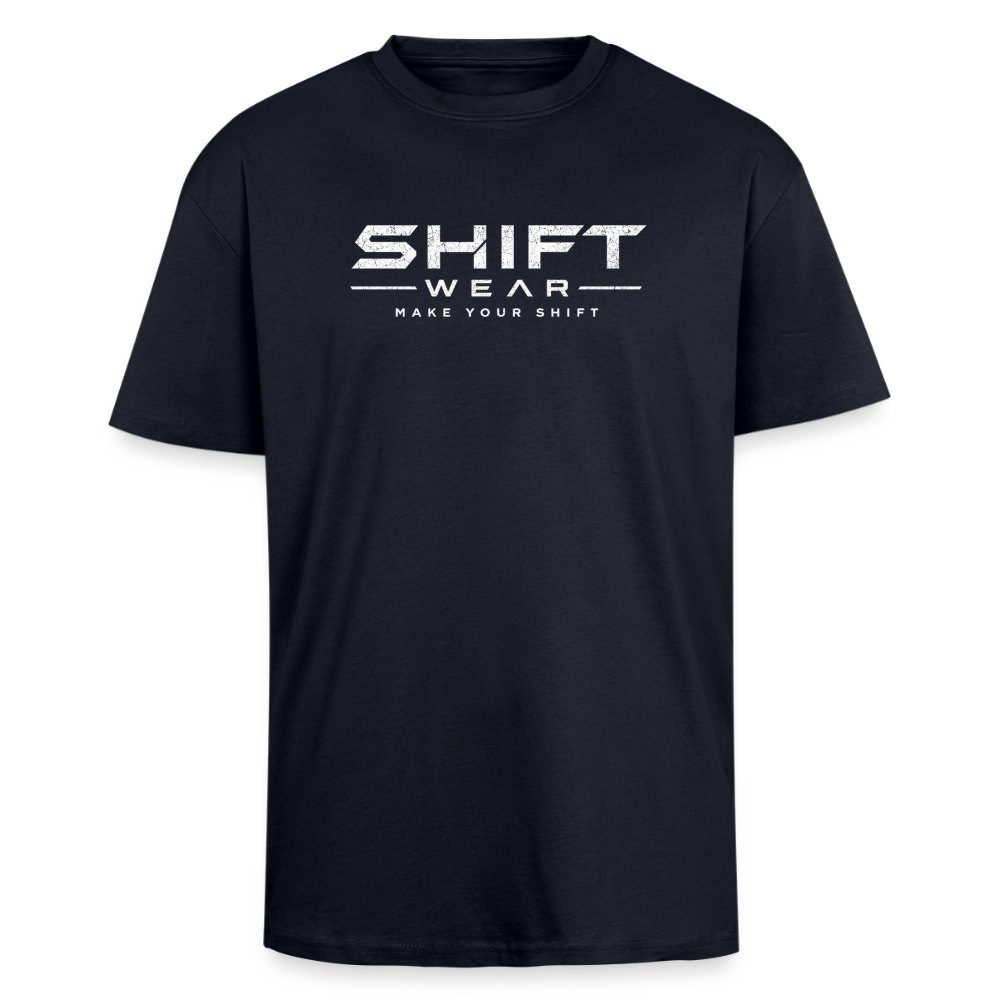 Oversized Heavyweight Unisex T-Shirt - French Navy