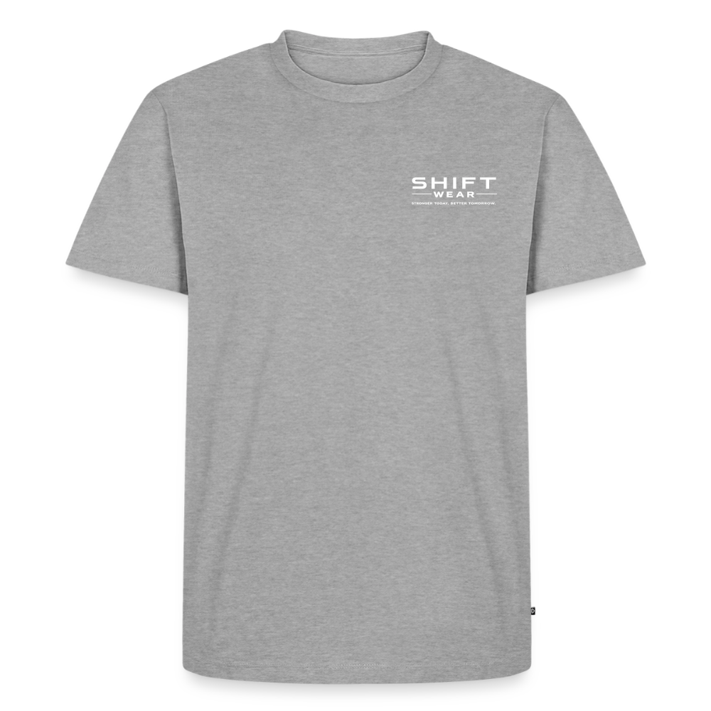 Männer Premium T-Shirt - Grau meliert