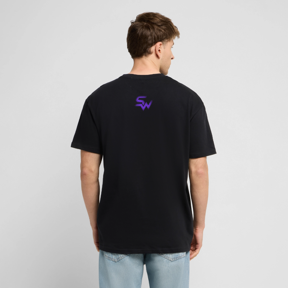 Oversized Heavyweight Unisex T-Shirt - Schwarz